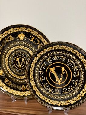 2 Plates set - Luxury Designer Plates